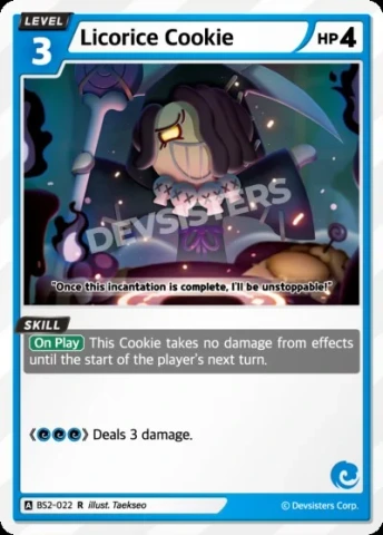 Licorice Cookie (BS2-022)